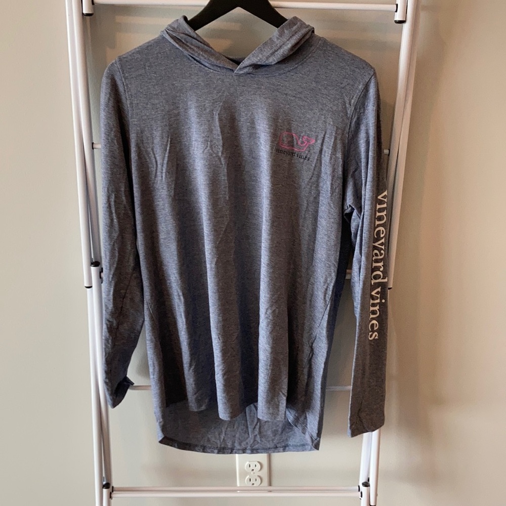 Vineyard Vines Hooded Long Sleeve Tee